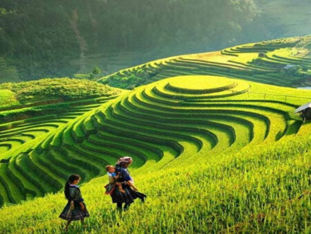 COLORFUL MARKET OF NORTHERN IN VIETNAM