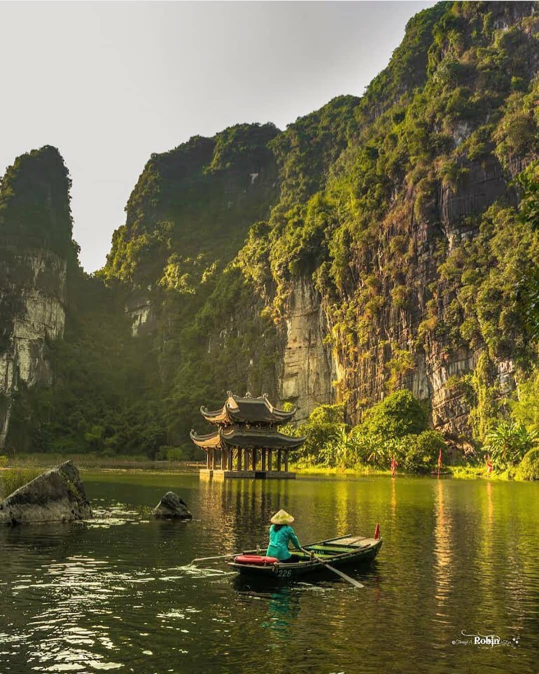 checkin khu du lich trang an